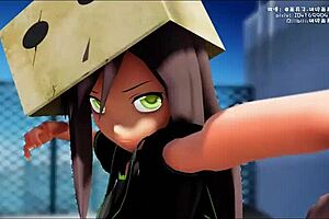 Teen 18+ gets surrounded by guys and cums on face!