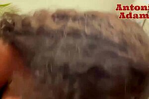 submissive kitty getting heavy petted