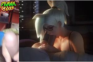 Hot Hentai Game Reaction With Fucking And Riding