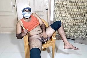 Just Playing With Black Cock And Hand Toy