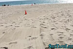 real blonde lesbian babe licks pussy in pov