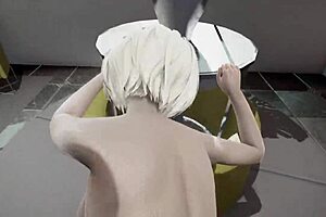 2b taker x commander futa in full video with slapping?