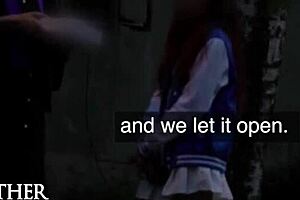 Deviante - Confident Redhead Euro Babe Craves Hard Outdoor Doggystyle