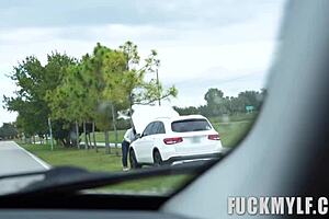 mylf hunter mandy rhea groped by tony touch and nicky rebel in pov blowjob