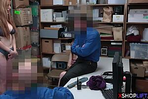 milf stepmom thief and teen stepdaughter busted by strict security