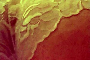 My wife shows her fat ass in panties.