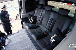 brunette babe barbarra hardcore fucks mature chauffeur in backseat