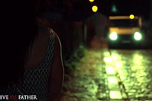 Deviante - Confident Redhead Euro Babe Craves Hard Outdoor Doggystyle