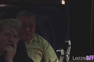 Lezzie Bff Airplane Orgy Pornstars