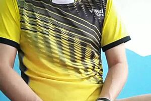 horny thai gay man squirts during intense session