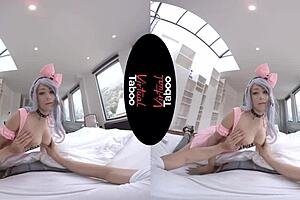 virtual taboo - wrong pill leads to cosplay adventures with big tits and assfucking