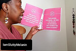 teacher chats about her ebony pussy power