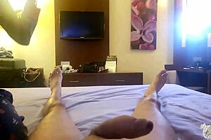 latina keeps pajamas on for big cock creampie in cold