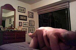 Alex trotter riding dick in bed