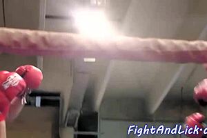 Specific niche: BIG close ups of cute girls who are either lesbians or bisexuals engaging in wrestling and tribbing