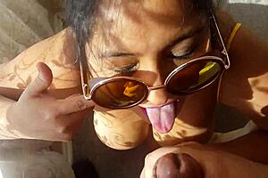 British Babe's Wonderful Ass Swallows Cum