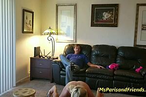 Wife's Stripper Reveals Hot Pussy