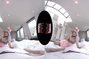 virtual taboo - wrong pill leads to cosplay adventures with big tits and assfucking