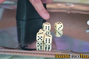 Kinky teen 18+ seduces old gramps for hardcore oral action