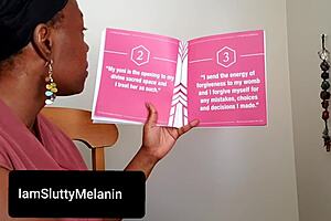 teacher chats about her ebony pussy power