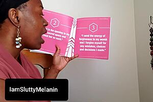 teacher chats about her ebony pussy power