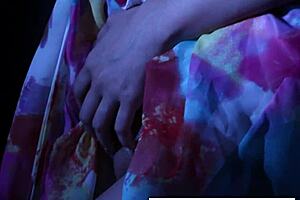 Marica strips nude and intensely masturbates her pussy.