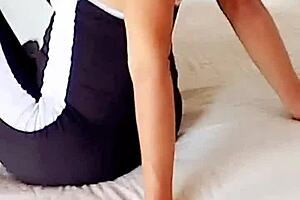 Man, I took this gorgeous Latina milf home to bang her!