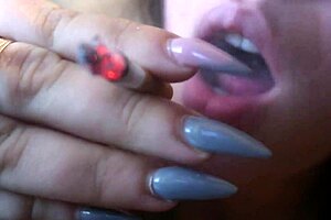 Want to chill with my big tits and cigarette?