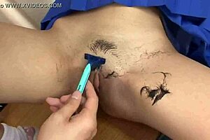 Raspada Explores Shaved and Hairy Contrasts