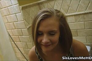 Petite Young Stepsister Caught Fucking in College POV