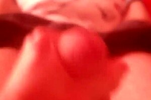 Wanking my cock builds up tension until I cum hard, contrasting the slow strokes with the explosive release.