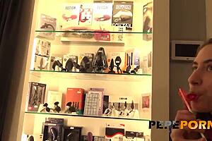Carolina Lorcas Feels Excitement Visiting Sex Shop and Getting Nailed