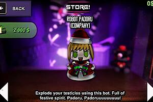 In the hentai game, big-titted girls dance and fuck in a night club orgy scam