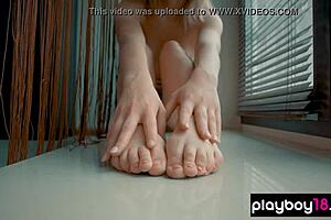 Hey, watch this classy Ukrainian beauty strip sensually and pose for you!