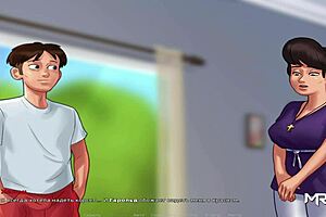 summertime saga - police baton scene e2 72