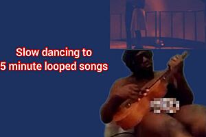 We danced for the first time as a couple