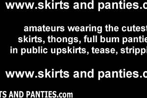 Watch Me Shake My Ass as You Peek at My Panties!