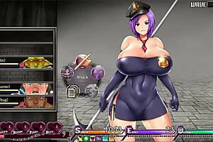 karryn cums from dancing in prison! just a look does it