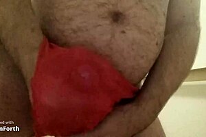 Laminate sex: home made video of anal orgasm and cumshot