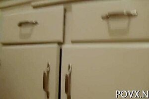 Stacie Jaxxx fucks hard in POV, sucking cock like a slut