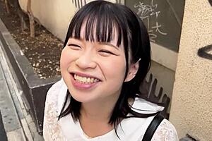 Koto Gives Blowjob To Big Cock, Gets Cumshot