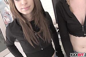 Lesbian Milf Punishes Teen 18+ Burglars