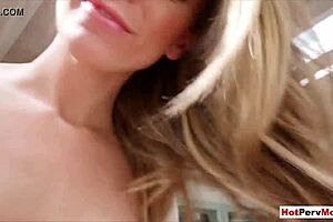 hey, ever tried banging your busty milf stepmom? think you can finish before stepdad walks in?