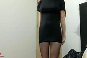 Convincing Stepsister to Skip Party with Taboo Sex