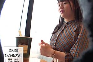 Asian Babe Squirts During Blowjob and Creampie!