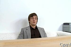 Nasty homosexual sex with intense sensual sucking