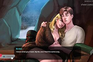 Can I touch your big tits in the cave?