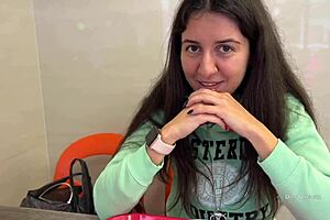 Took the Girl Away from Her Husband's Cuckold and Fucked Her at Home