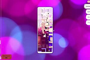 Playing Hentai Game With Mosaic Neko Waifus