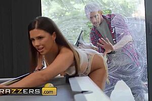 Pervy Danny Drills Ruby Sims Tight Pussy